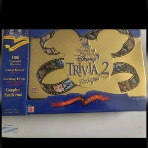 Wonderful World of Disney Trivia 2: The Sequel Game (new, factory sealed!)